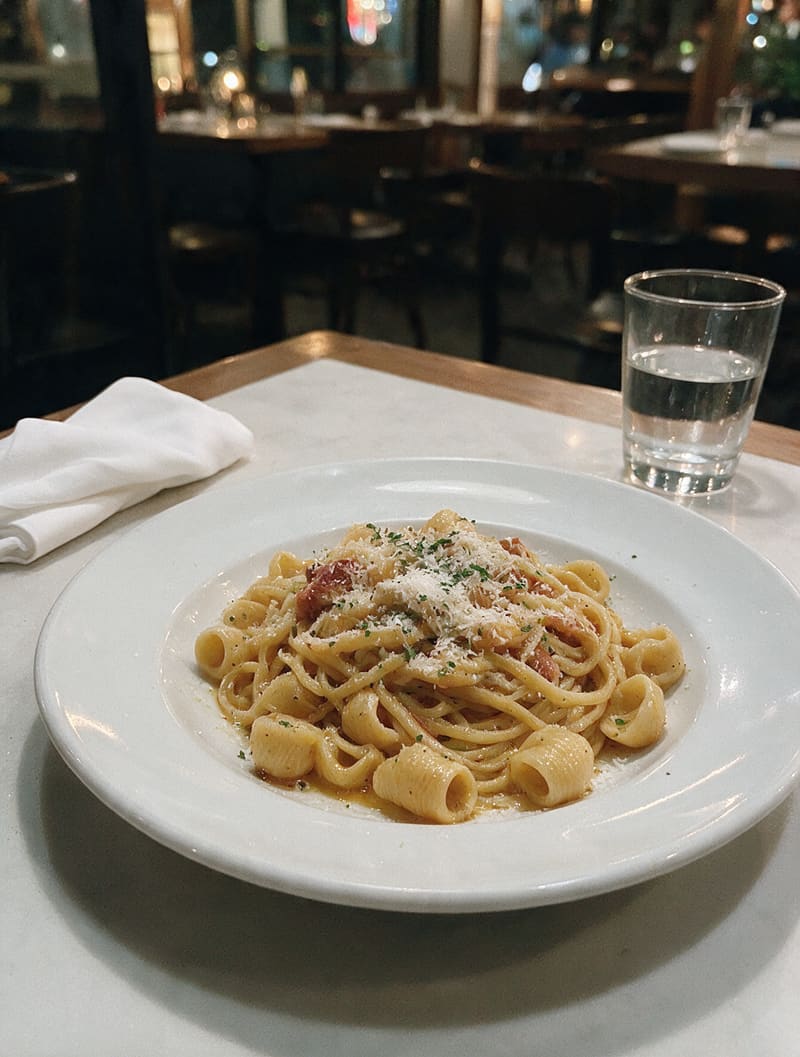 Food photo enhanced with AI, bright and appetizing