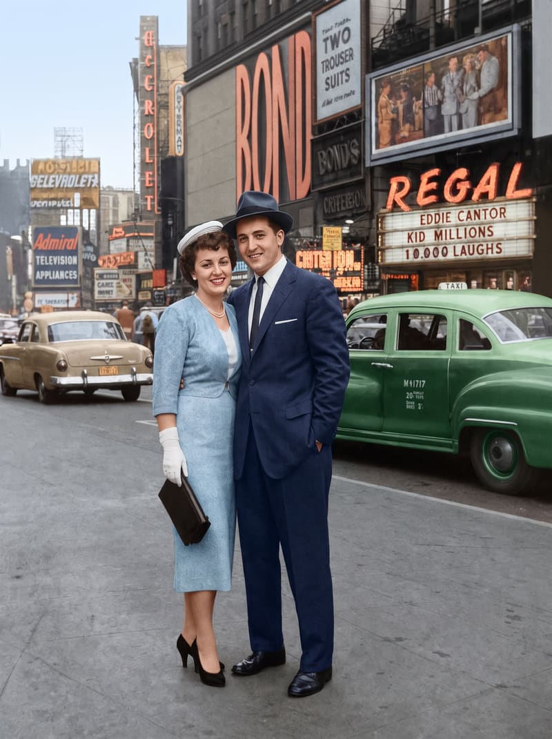 After: photo restoration with AI