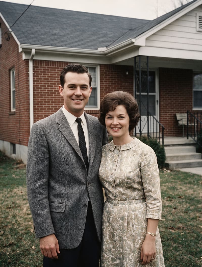 Photo restored and colorized with AI