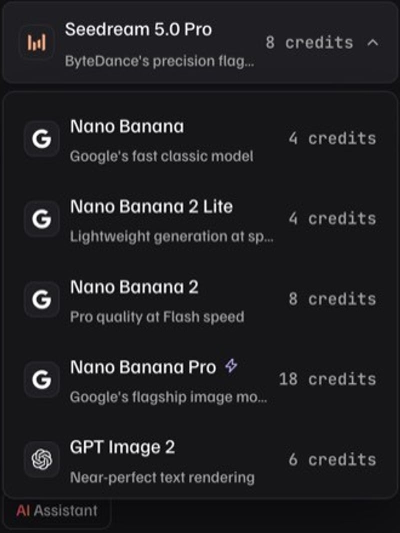 Before: soft, low-resolution crop of an app screenshot with small text, enlarged with plain bicubic resizing